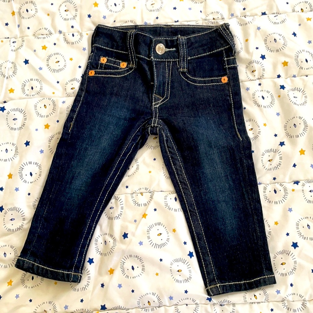 True Religion, for kids , 12 Months, color blue.